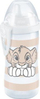 Gotë për fëmijë NUK Kiddy Cup, 300ml, pa BPA, e verdhë Lion King