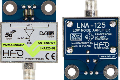 Amplifikator antene Opticum LNA-125, DVB-T2, 20 dB, 5V