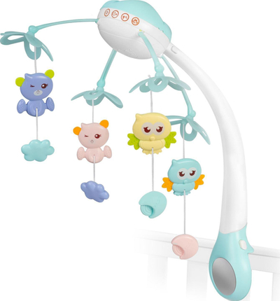 Karusel muzikal për krevat Ricokids RK-813, e kaltër