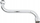 Grykë rubineti Hydroland SPOUT WL.S-160.B, 1/2", 160mm, krom