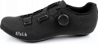 Патики за друмски велосипедизам Fizik Tempo Decos Carbon, број 40, ѓон од карбон, црни
