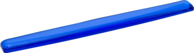 Mbështetëse për kyçe Q-Connect, xhel, 525mm, për tastierë, blu