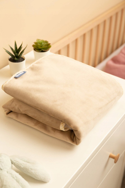 Batanije për bebe BLANKET PLUSH, 80x100 cm, bezhë