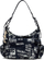Çantë për femra Desigual Newspaper Arica Banana Bag, e zezë