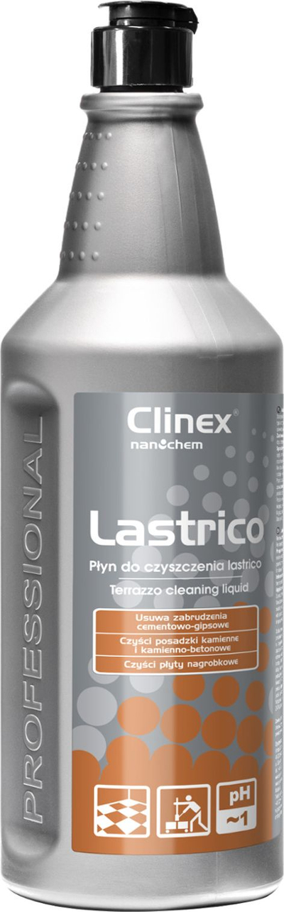 Течност за чистење терацо подови Clinex Lastrico, 1L