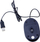 Maus optik AK190, me kabllo USB, 800 DPI, i zi