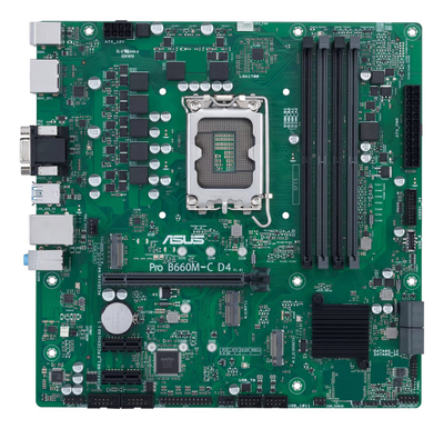 Pllakë amë ASUS PRO B660M-C D4-CSM, Intel B660, LGA 1700, Micro ATX