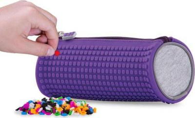 Penar PIXIE CREW me panel silikoni dhe piksel, 20 cm, vjollcë