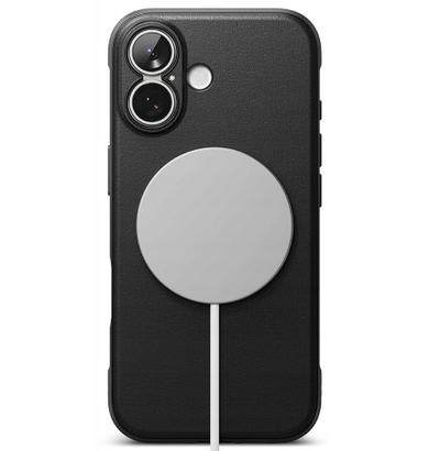 Kapak telefoni Ringke Onyx Magnetic MagSafe për iPhone 17, termoplastik, me magnet MagSafe, i zi