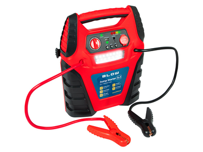 Jump starter me kompresor, powerbank 20000mAh, 12V, USB, me LED