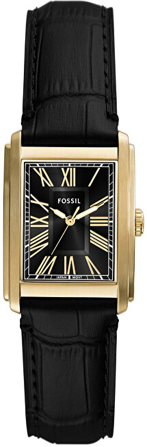 Orë për meshkuj Fossil, e zezë