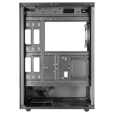 Kuti gaming Mars Gaming MC-XO, ATX Mid-Tower, xham i temperuar, e zezë