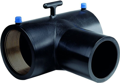 Bashkues T elektrofuzioni Unidelta PE100 SDR11, 50mm, i zi