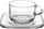 Сет шолји со тацни LAV Cup and Saucer, 250 ml, 6 парчиња, проѕирно стакло