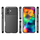 Mbrojtëse telefoni Hurtel Thunder për iPhone 17, TPU, antirrëshqitëse, e zezë