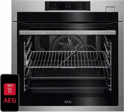 Furrë e integrume AEG Mastery BSE788380M, me ventilim, inoks