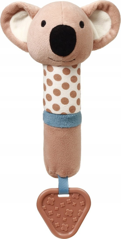 Lodër për bebe BabyOno Koala Charlie, me zile, me unazë për kafshim