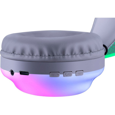 Безжични гејмерски слушалки Defender FreeMotion B651, Bluetooth, со RGB осветлување, црни