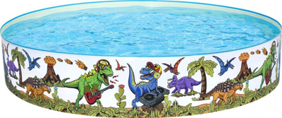 Детски базен Bestway Inflatable Pool Dinosaurs, 244 cm, повеќебоен