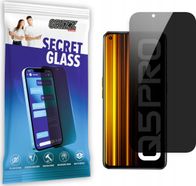 Xham mbrojtës privatësie Grizz SecretGlass për Realme Q5 Pro, 9H, transparencë e lartë, i pastër