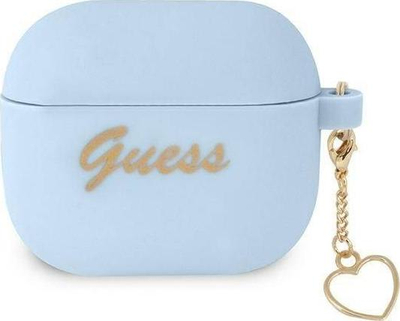 Kuti mbrojtëse Guess për AirPods 3, e kaltër
