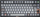 Tastierë mekanike CHERRY KW 300 MX, USB Bluetooth, layout gjerman QWERTZ, e zezë bakri gri