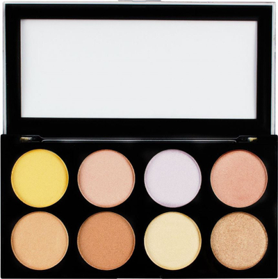 Paletë iluminuesish Makeup Revolution Ultra Strobe & Light, 15g, për konturim, multindriçim