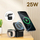 Karikues wireless Baseus MagPro 3 në 1, 25W, magnetik, i zi