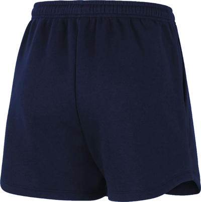 Pantallona të shkurtra sportive Nike Park 20 W CW6963-451, për goca, blu navy, me vija të bardha