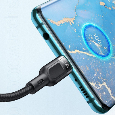 Kabllo karikimi Mcdodo CA-0930 3in1, USB-C Lightning Micro USB, 6A 65W, 1.2m, e zezë
