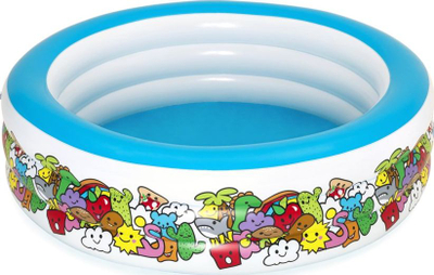 Pishinë me ajër Hipo Garden Pool B51122, 196x53cm, blu