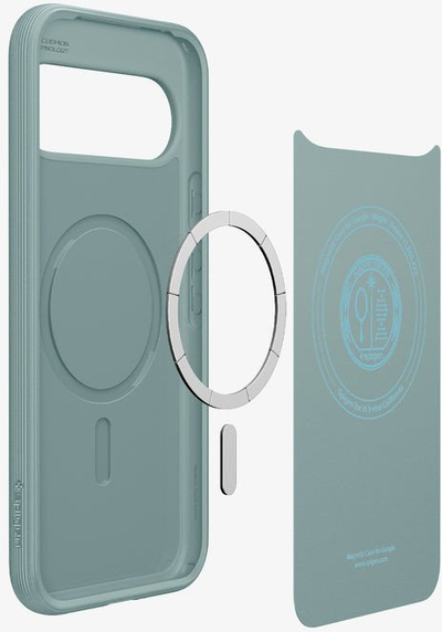 Maskë telefoni Spigen Caseology Parallax MagSafe, për Google Pixel 10 Pro, jeshile