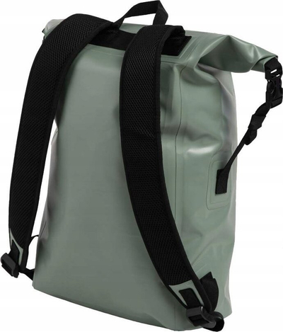 Çantë ujë-rezistente Arena Drybag Big Logo 15L, shpinore, jeshile