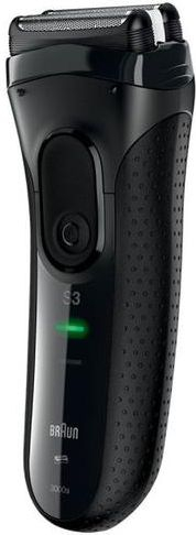Brisk elektrik Braun Series 3 ProSkin 3000s, me bateri, pa kabllo, i zi