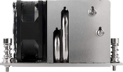 Ftohës procesori Silverstone XE02 SP3, ventilator 6 cm, alumin, i zi
