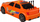 Makina lodër Leantoys Racing Car 1:16, me zëra, portokalli