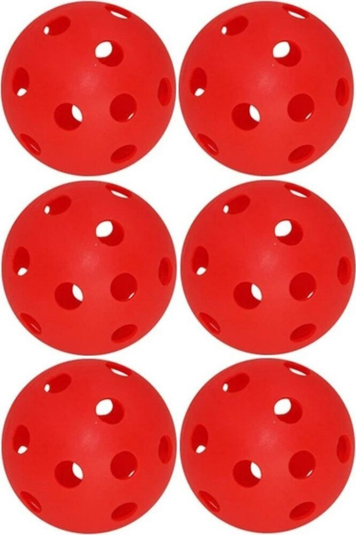 Set topash floorball XQMAX Match Ball, 72 mm, 6 copë, të bardhë