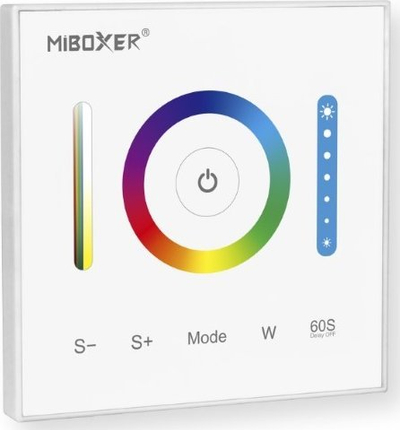 Ѕиден панел Ми Лајт P3, LED контролер RGB RGBW RGB CCT, со допир, бел