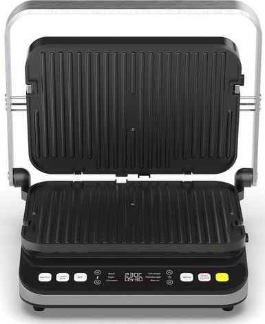 Grill elektrik Aeno AEG0005, 2000W, 32x22cm, gri