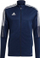 Bluze sporti për meshkuj Adidas TeamWear 2022, ngjyrë blu e errët (Navy Blue), madhësia XL