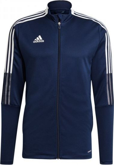 Bluze sporti për meshkuj Adidas TeamWear 2022, ngjyrë blu e errët (Navy Blue), madhësia XL