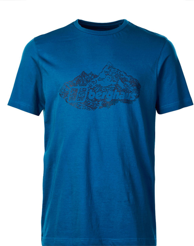 Maicë për meshkuj Branded Mountain Tee, e kaltër, masa M (22164)