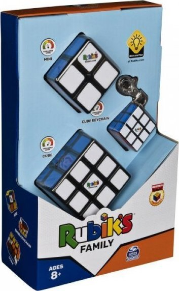 Lojë puzzle Rubik's Family Pack, 3 copë, për kalamaj 8+