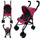 Karrocë për kuklla MARIOTOYS Lightweight Buggy, e palosshme, me rripa sigurie, shumëngjyrëshe