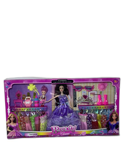Set Kukull 33cm, ngjyra të ndryshme. UNIMIKS