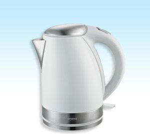 Çajnik elektrik Orava VK-3217 W, 1.7L, 2200W, i bardhë