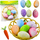 Set zbukurimi për Pashkë Lean Toys me shportë Basket 21322, 6 copë, shumëngjyrësh