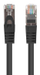 Kabllo rrjeti Lanberg Patchcord CAT6 UTP, 3m, paketim 10 copë, e zezë