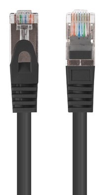 Kabllo rrjeti Lanberg Patchcord CAT6 UTP, 3m, paketim 10 copë, e zezë