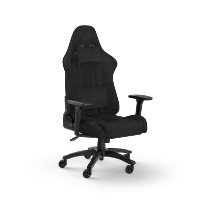 Гејминг столица Corsair TC100 Relaxed, ергономска, leatherette, црна
